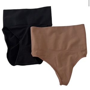 SKIMS Tummy Control Underwear New Never Worn Shapewear •small/medium set of two